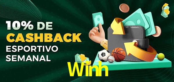 10% de bônus de cashback na Winh